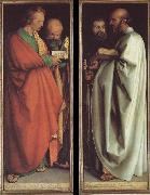 Albrecht Durer The four apostles oil painting reproduction